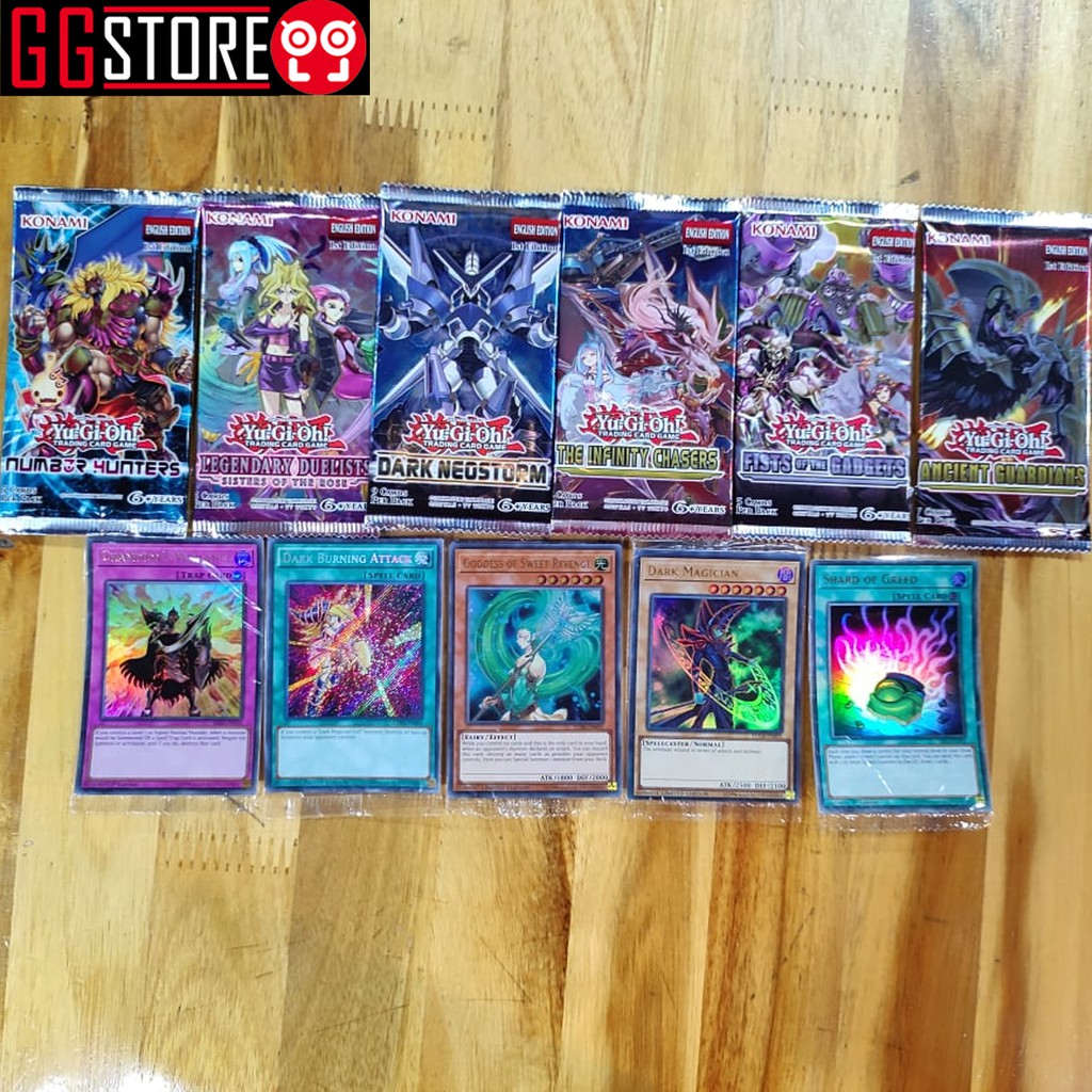 Combo Ngẫu Nhiên Pack Yugioh TCG Chính Hãng