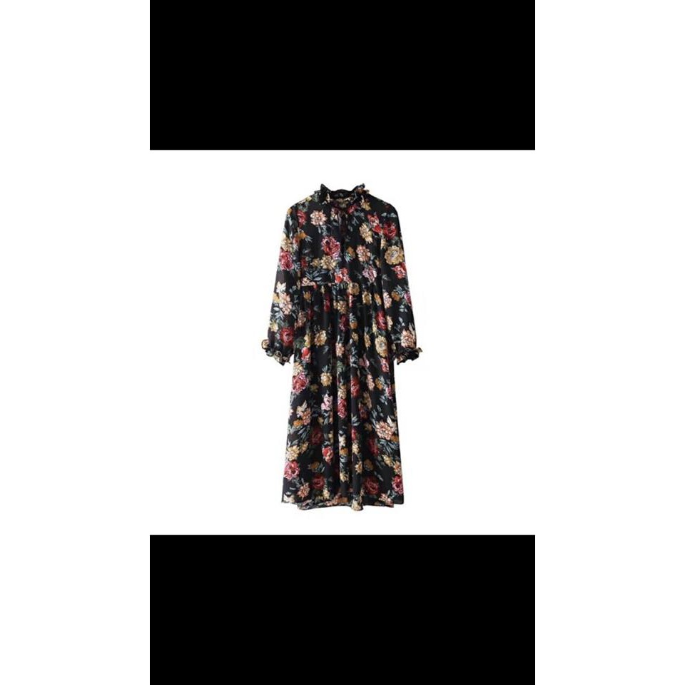Đầm voan Maxi ZR