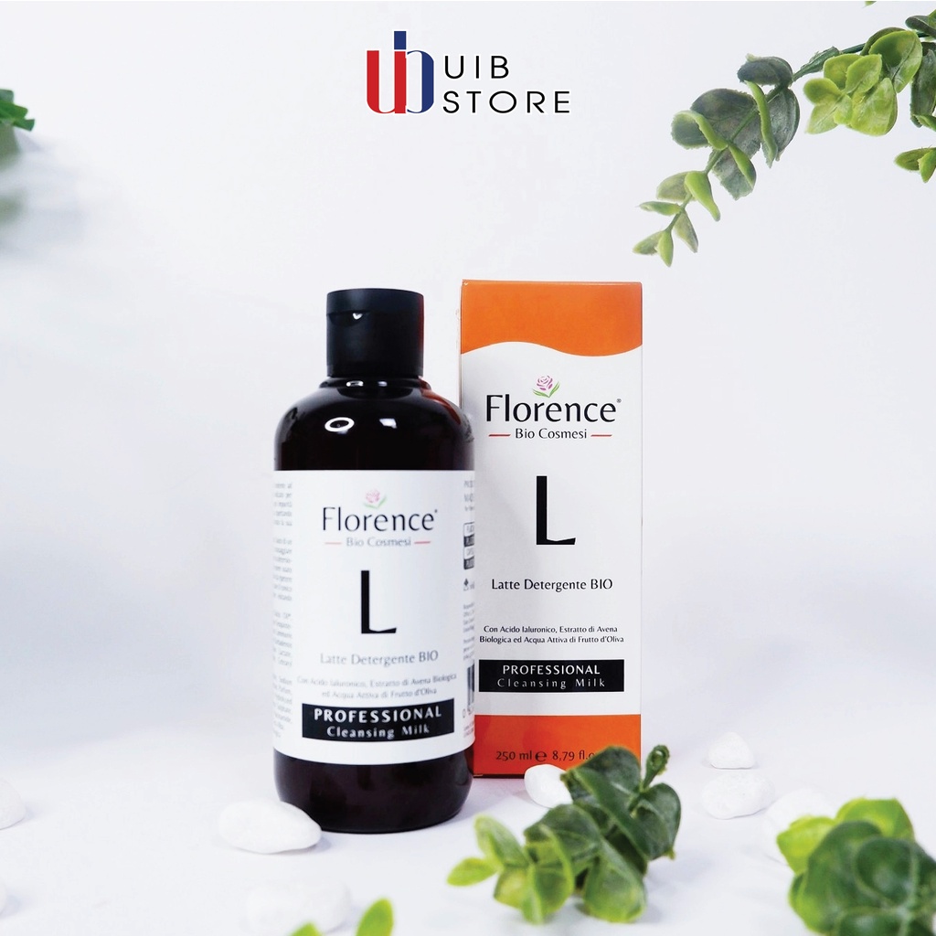 Sữa rửa mặt hữu cơ làm sạch, cấp ẩm sâu Florence Organics