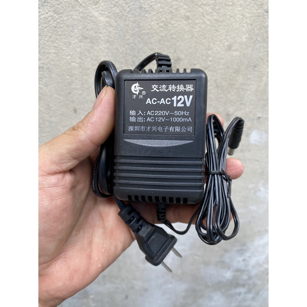 Nguồn biến thế xoay chiều 12V -1A