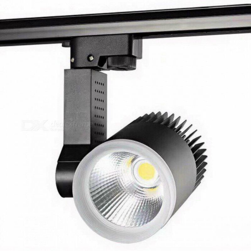 Đèn rọi ray COB 7W 12W 20W vỏ trắng,đen - ánh sáng vàng, trắng, trung tính trang trí