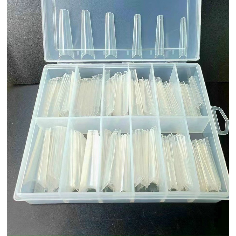 Móng nối, móng nối tuýp dài phom thang