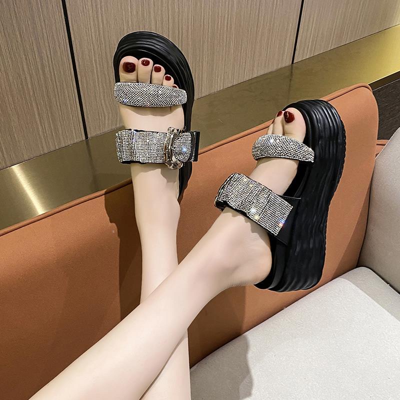 Dép sandal đế dày thiết kế mới cao cấp thời trang