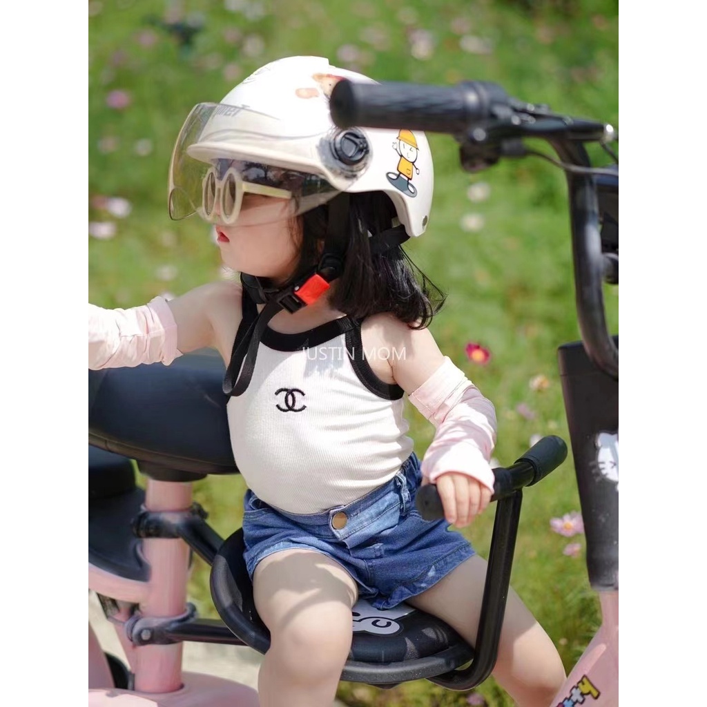 Áo Hai Dây Thiết Kế Mới Thời Trang Dành Cho Bé Gái