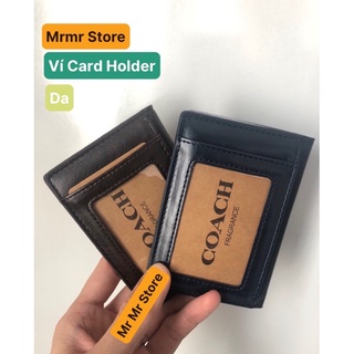 Ví card holder coach unisex