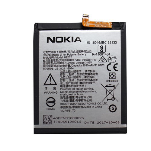 Pin Zin cho Nokia 8.1 (Nokia X7, Nokia 7.1 Plus) HE363 - 3500mAh