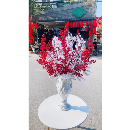 Bình hoa composite,Mỹ nghệ shop, decor, trang trí, quà tặng sinh nhật, tân gia, bình hoa giả, cao cấp mã trám 3