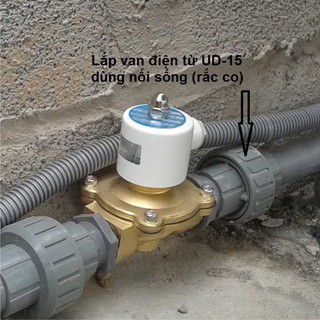 Van điện từ phi 34 220V coil đồng nhập xịn UW-25