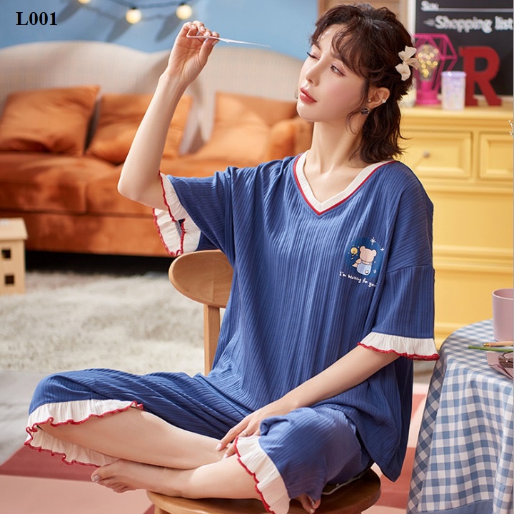 Đồ bộ ngủ thun lửng big size