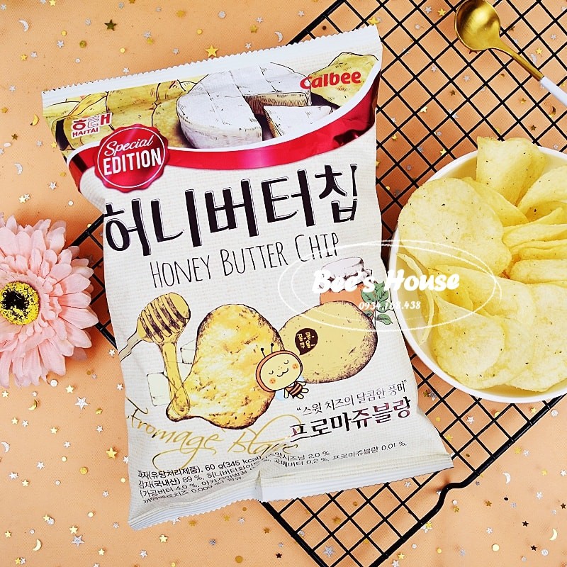 Snack Khoai Tây Mật Ong Calb Hàn Quốc