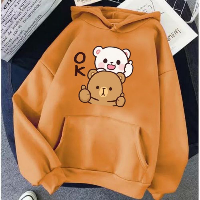 Áo Hoodie In Hình Gấu Trúc Đáng Yêu Cho Bé Gái 5 6 7 8 9 10 11 12 Tuổi