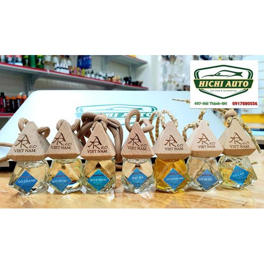 Giảm giá tận gốc tất cả các mùi Tinh dầu thiên nhiên treo xe Areo được sản xuất tại VN từ nguyên liệu 100% tự nhiên