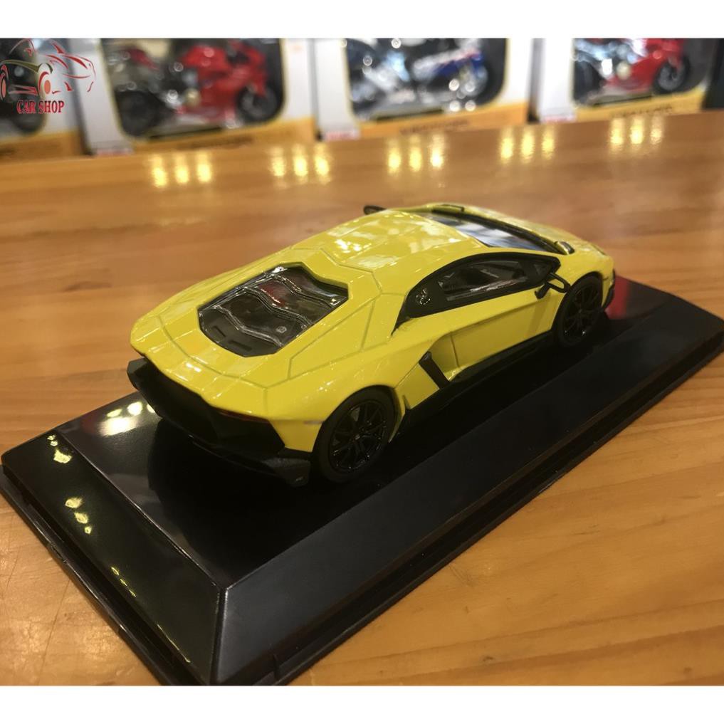Mô Hình Lamborghini Aventador LP720🍍RẺ NHẤT THỊ TRƯỜNG🍍 Hãng LEO tỉ lệ 1:43 Màu Vàng