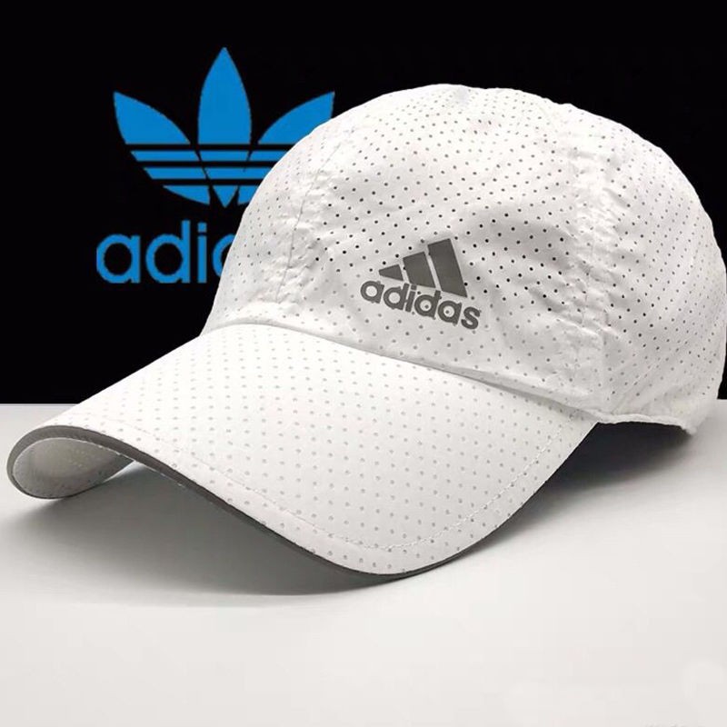 Adidas Mũ Lưỡi Trai Phối Lưới Thoáng Khí Nhanh Khô Thời Trang Mùa Hè Cho Nam Và Nữ