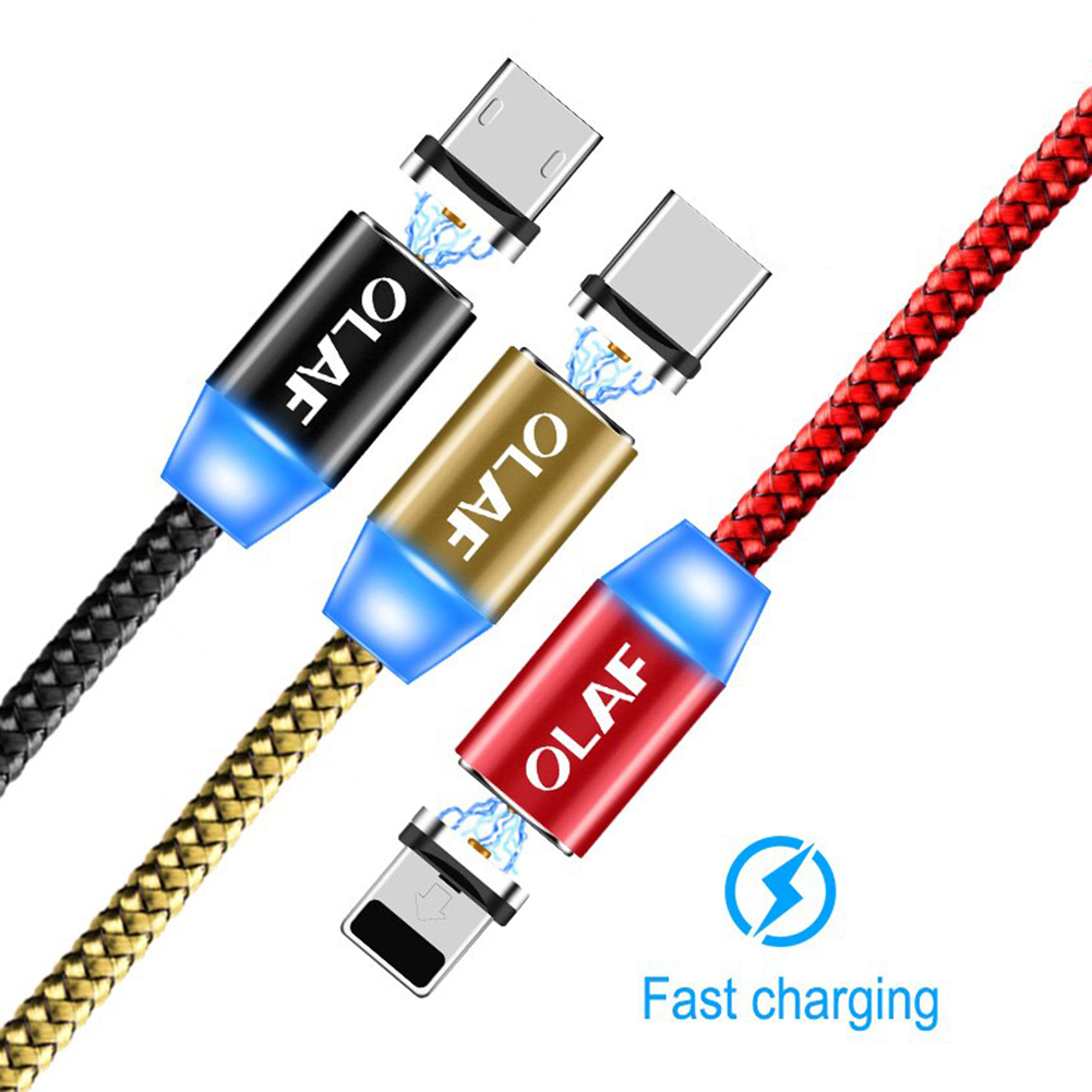 Dây Cáp Sạc Nam Châm Usb Loại C Cho Điện Thoại Iphone Android