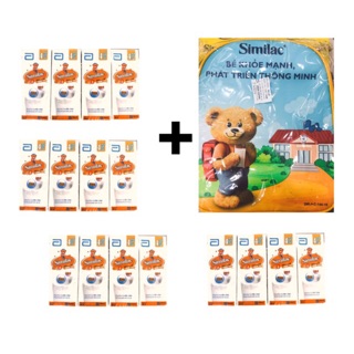 Bộ 4 lốc Similac IQ 4 180ml tặng kèm Balo Gấu cho bé