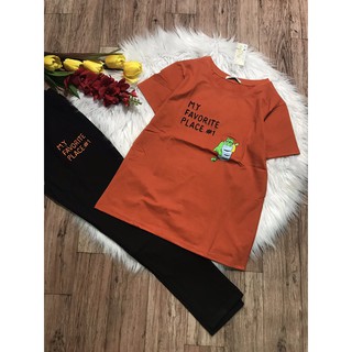 ĐỒ BỘ MẶC NHÀ THUN COTTON SỊN MÁT ĐẸP
