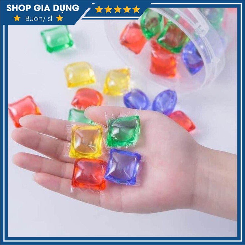 Hộp 30 Viên Giặt Xả - Tẩy Vết Bẩn Quần Áo