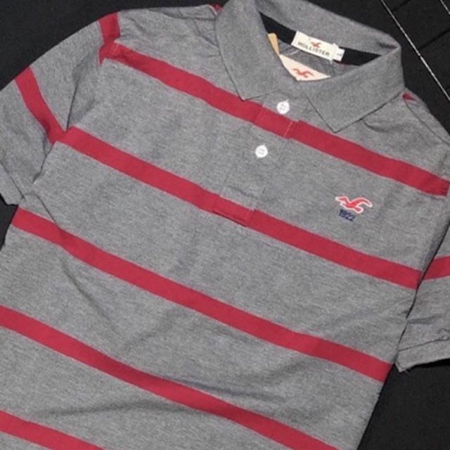 Áo thun sọc thương hiệu HOLISTER cao cấp