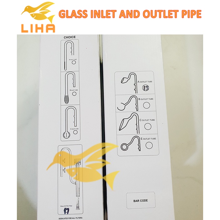 In Out Thủy Tinh Có Lọc Váng Fi12 | Fi16 - In Out Thủy Tinh Siêu Đẹp Siêu Trong Cho Bể Cá Thủy Sinh