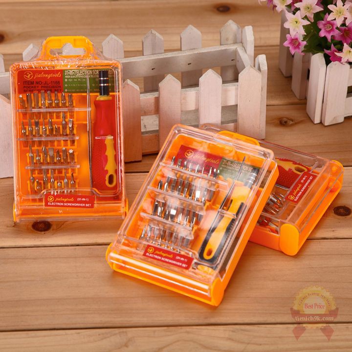 Bộ tua vít 32 món đa năng dụng cụ sửa chữa mở điện thoại laptop đồ điện tử
