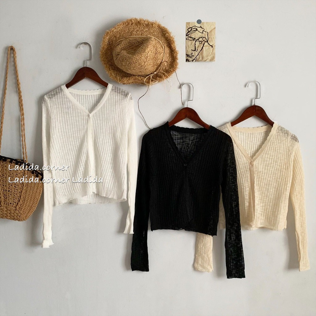 áo cardigan mỏng UZ