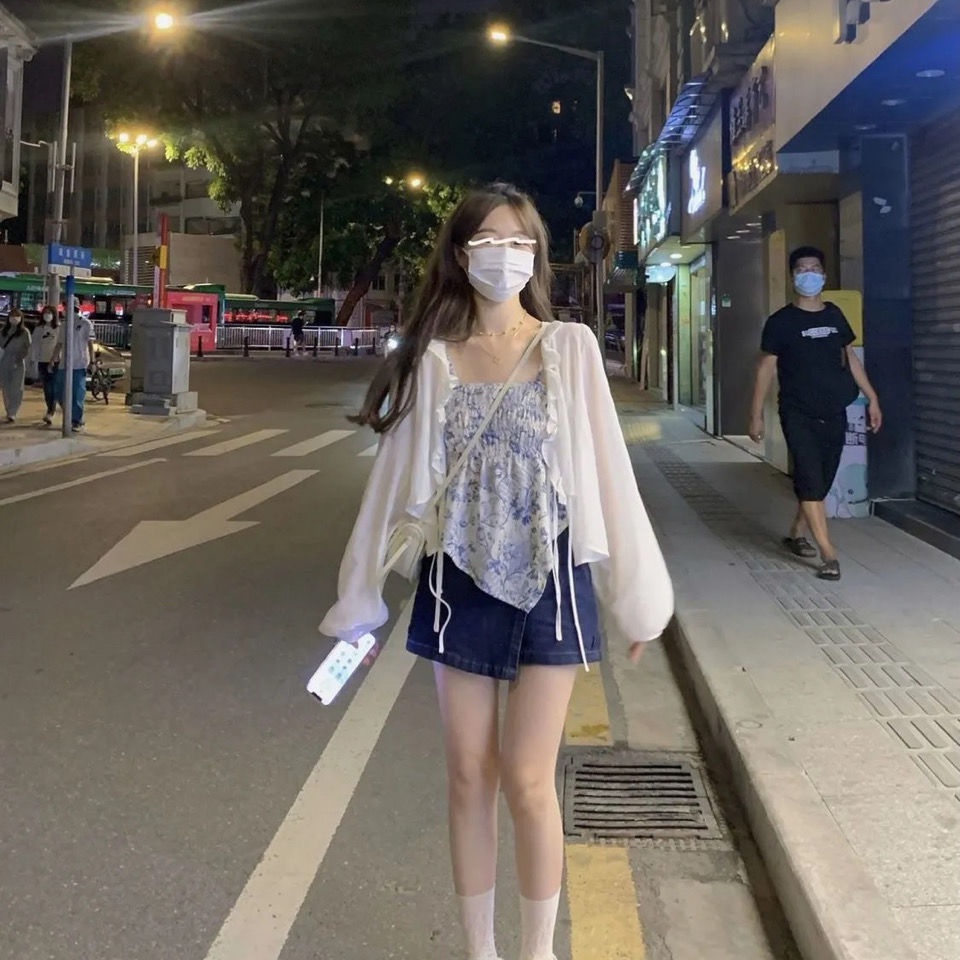 Áo Khoác cardigan Mỏng Dáng Ngắn Chống Nắng Thời Trang Mùa Hè Cho Nữ