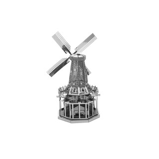 Mô Hình Lắp Ghép kim Loại 3D Cối Xay Gió Hà Lan