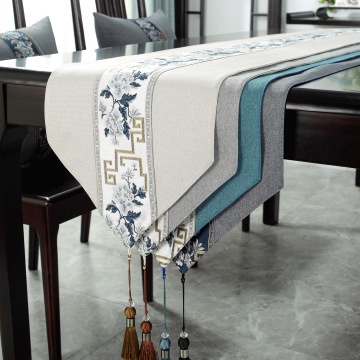Khăn trải bàn phong cách Trung Hoa đơn giản 0.3*1.2/1.8/2.4m