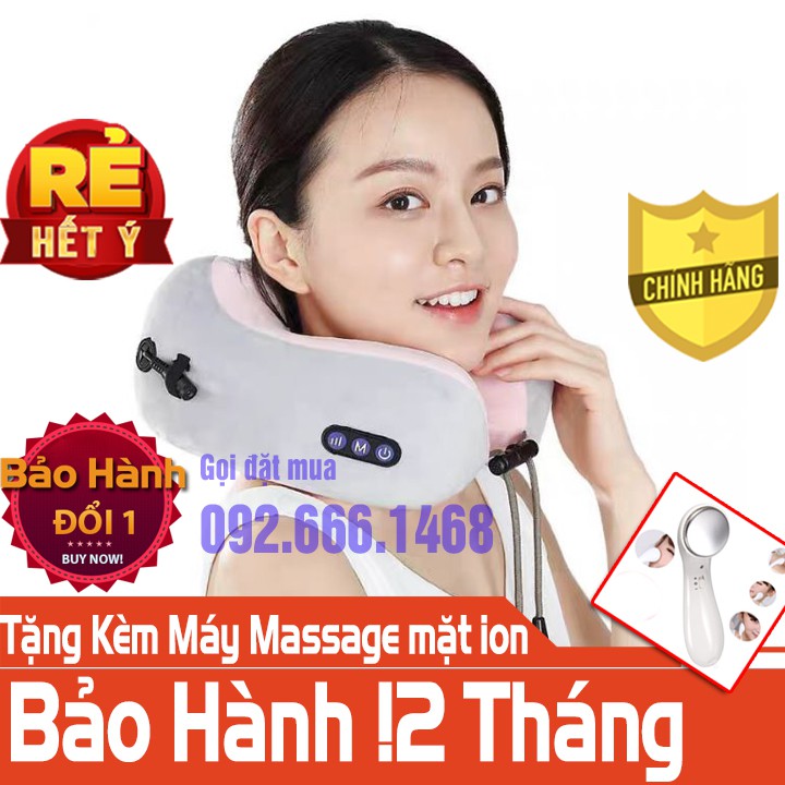 GỐI CỔ CHỮ U MASSAGE CHÍNH HÃNG LOẠI TỐT BH 12 THÁNG