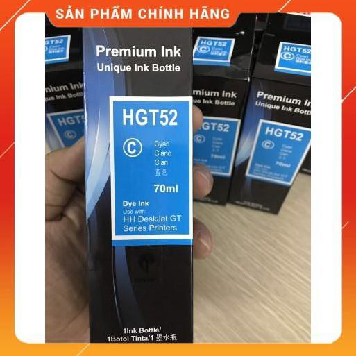 [FREESHIP] Bộ mực 4 mầu [RẺ VÔ ĐỊCH] GT52 cho Hp GT5810/5820/ Deskjet 1115 hàng nhập khẩu