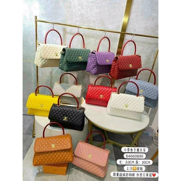 Túi Xách Nữ Da Hạt Mềm Size To Rộng Quai Sách Cao Cấp - A&ESHOP 8888