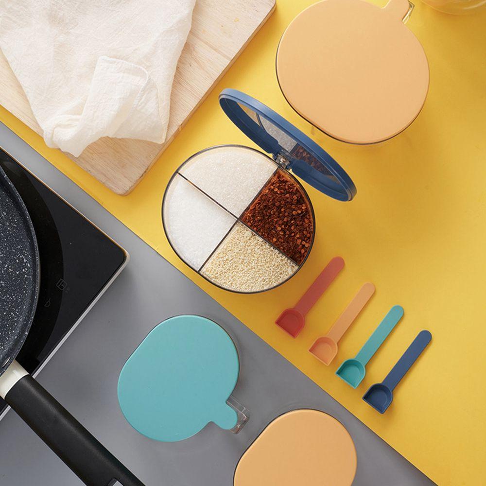 Hộp Đựng Gia Vị Bằng PP Trong Suốt Chống Bụi Tiện Dụng Cho Nhà Bếp