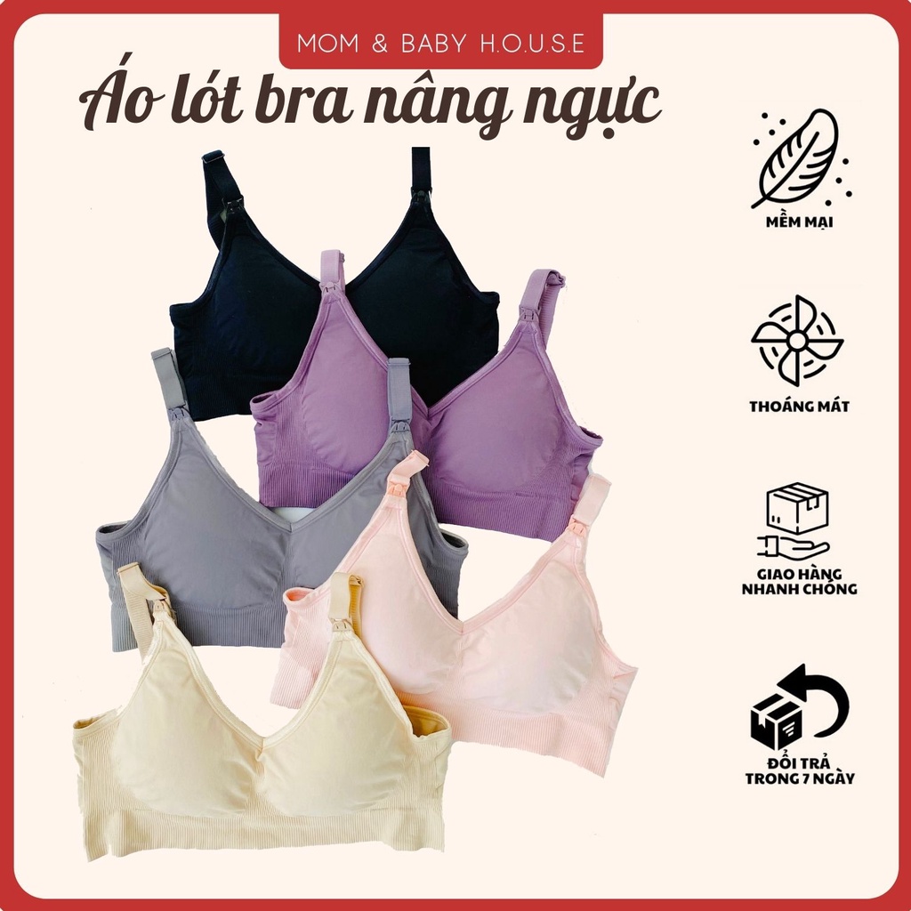 Áo lót nâng ngực mặc bầu kết hợp sau sinh A110