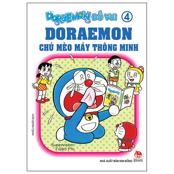 Sách - Doraemon Đố Vui Tập 4: Doraemon Chú Mèo Máy Thông Minh (Tái Bản 2019)