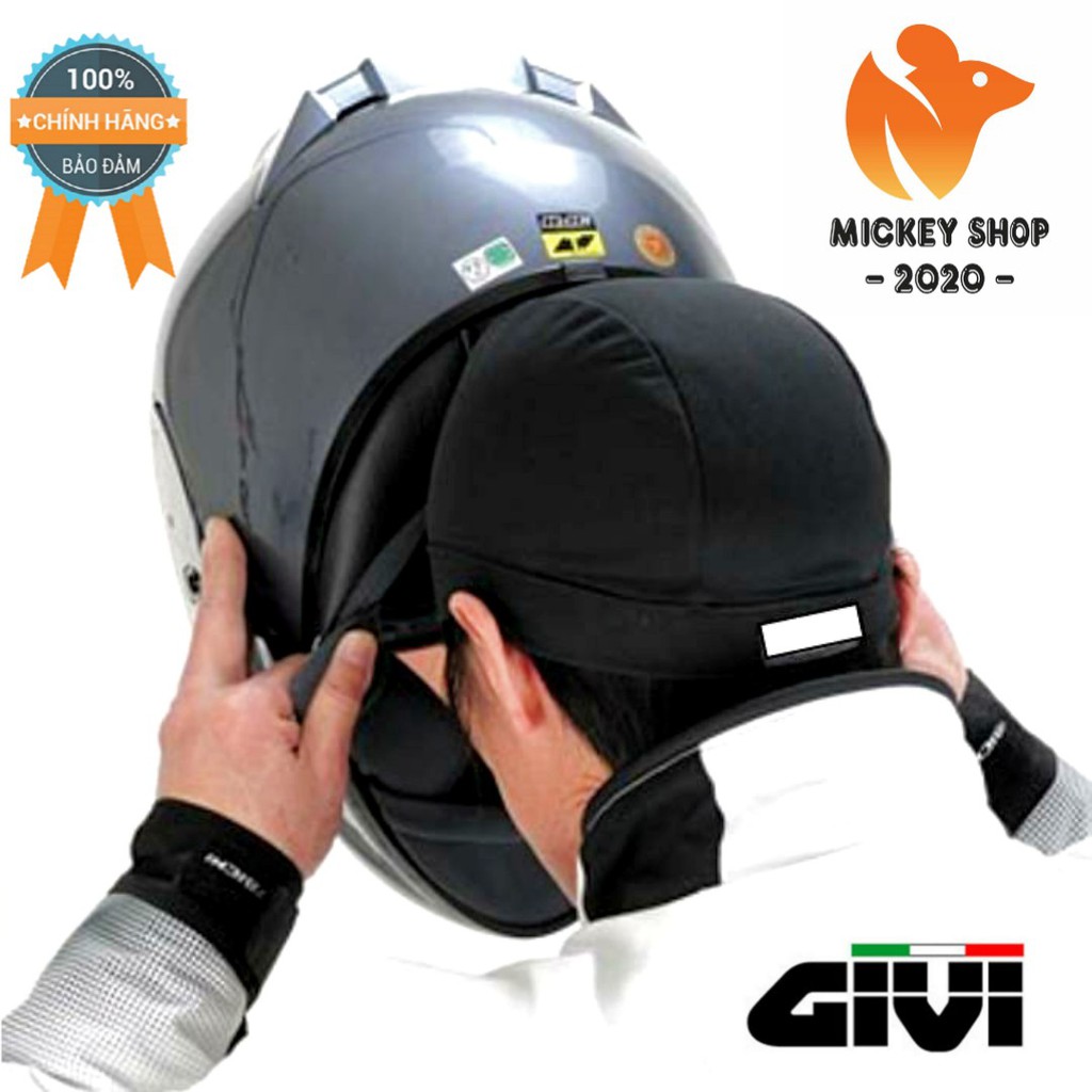 [ CHÍNH HÃNG ] Trùm Đầu Givi Under Helmet HU01 Freesize