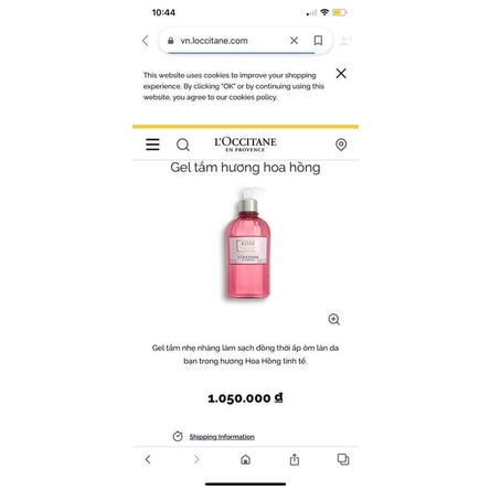 Sữa tắm hoa hồng Loccitane rose | BigBuy360 - bigbuy360.vn