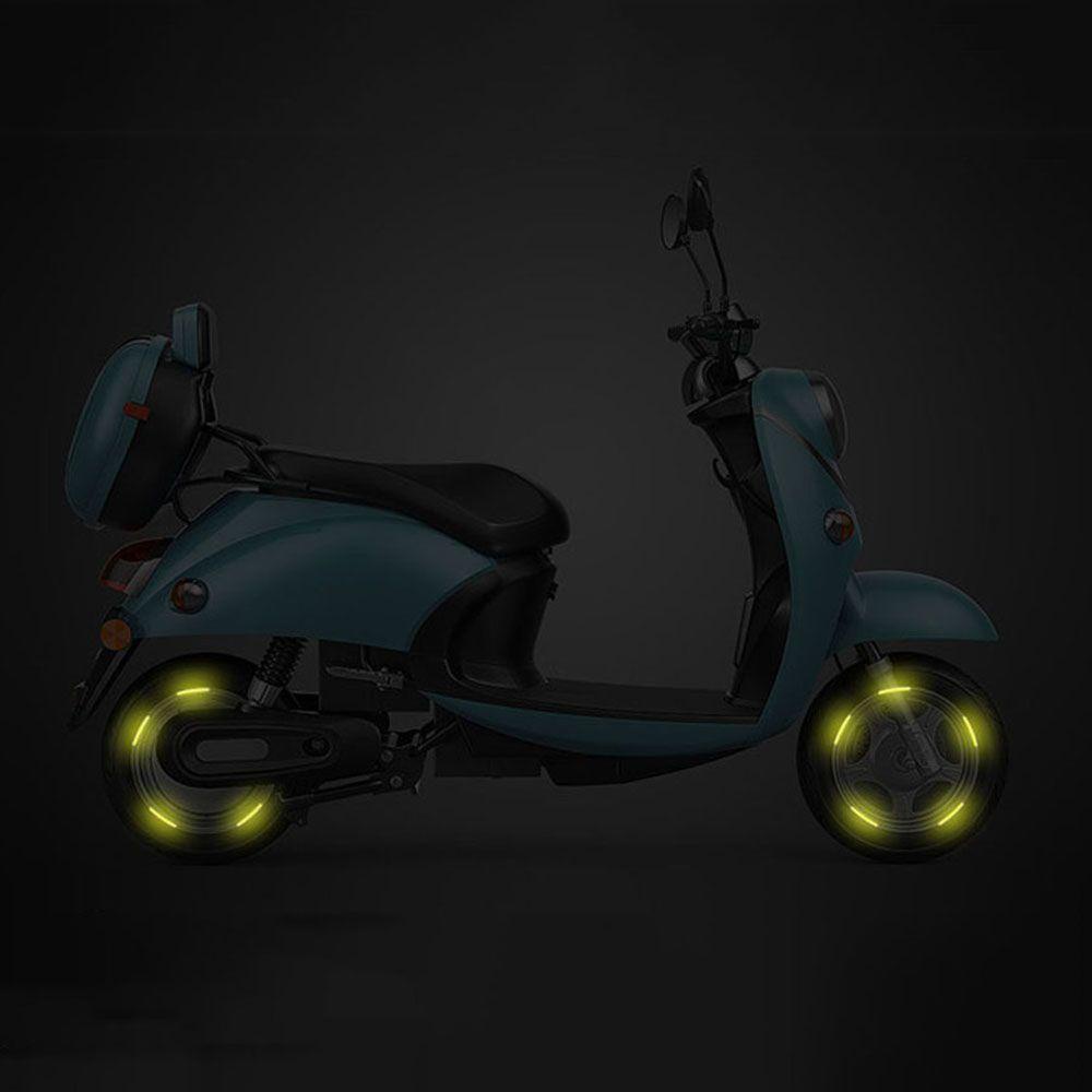 20 Miếng Dán Phản Quang Trang Trí Trục Bánh Xe Hơi Xe Tải