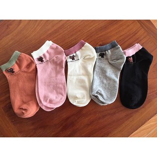 HỘP TẤT MIU MIU NỮ NGẮN CỔ [HỘP 5 ĐÔI] KR