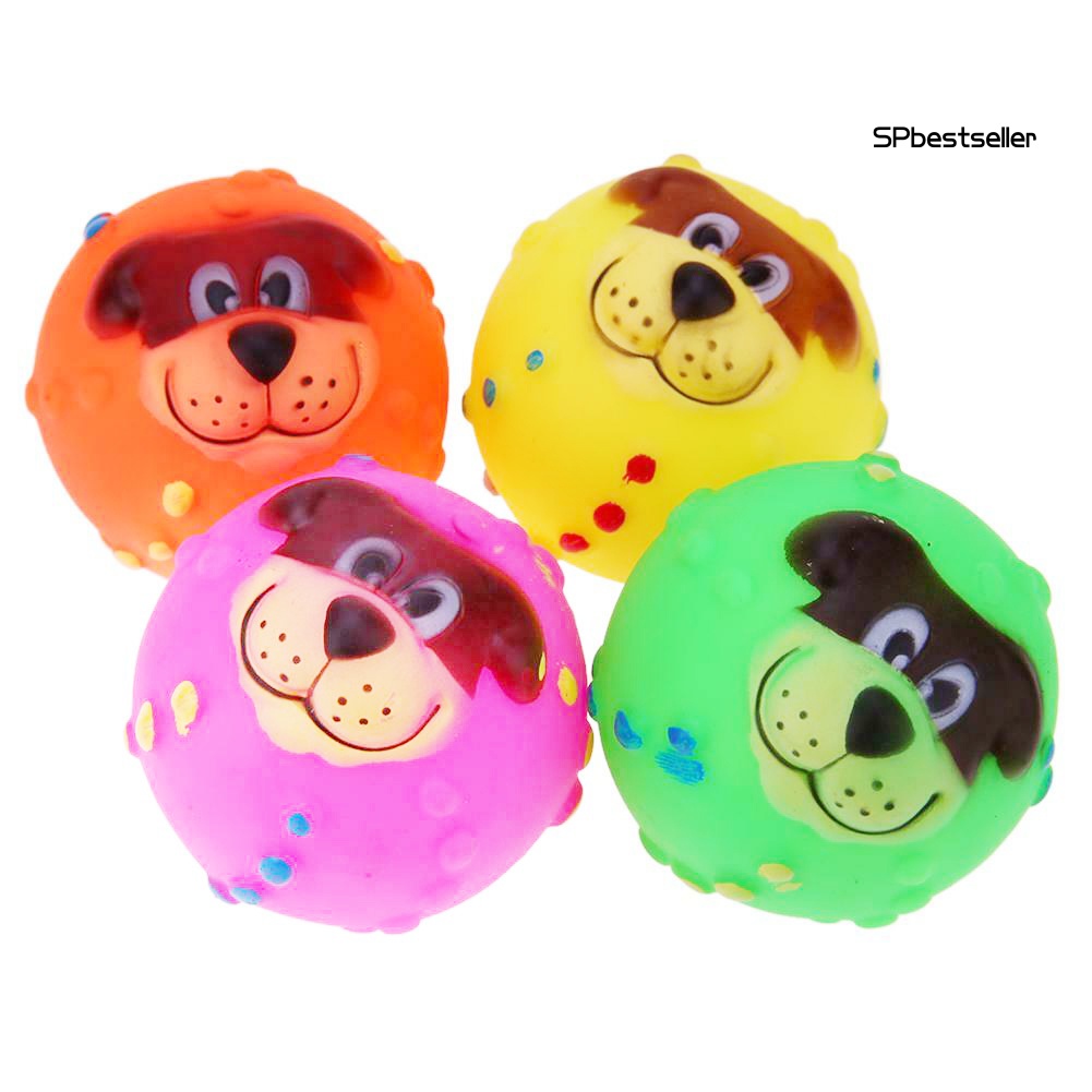 Đồ Chơi Bóng Ném Mềm Phát Ra Tiếng Kêu Cho Thú Cưng