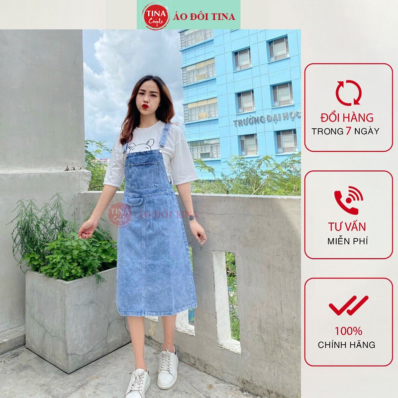 YẾM JEAN NỮ VÁY CAO CẤP - ĐƯỢC MIUA KÈM ÁO THUN TRẮNG 1K