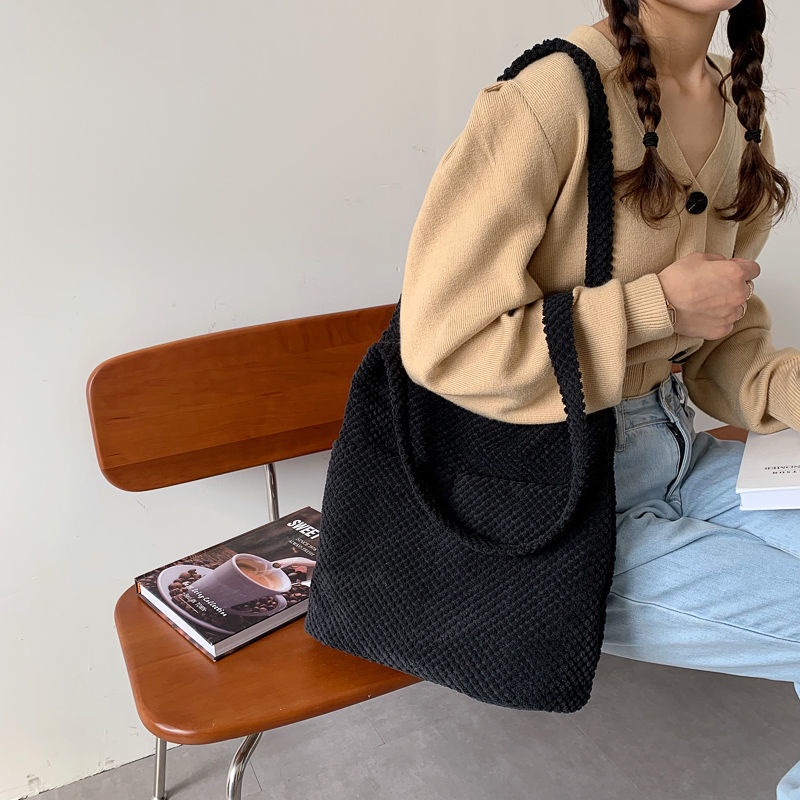 Túi tote đeo vai ENVIROSAX bằng vải dệt thời trang thu đông cho nữ