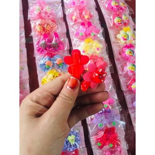 kẹp tóc mái cute cho bé:2 kẹp