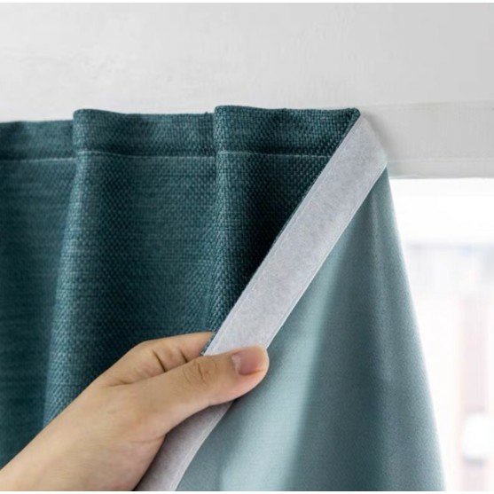 Băng Dính Rèm - Dây Gai Dán Rèm Cửa, Bông Gai Dán Tường Dành Cho Rèm Cửa