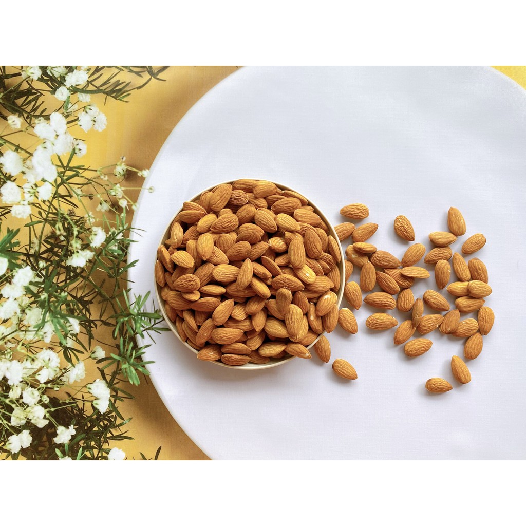 Hạnh nhân rang chín - gói 500g