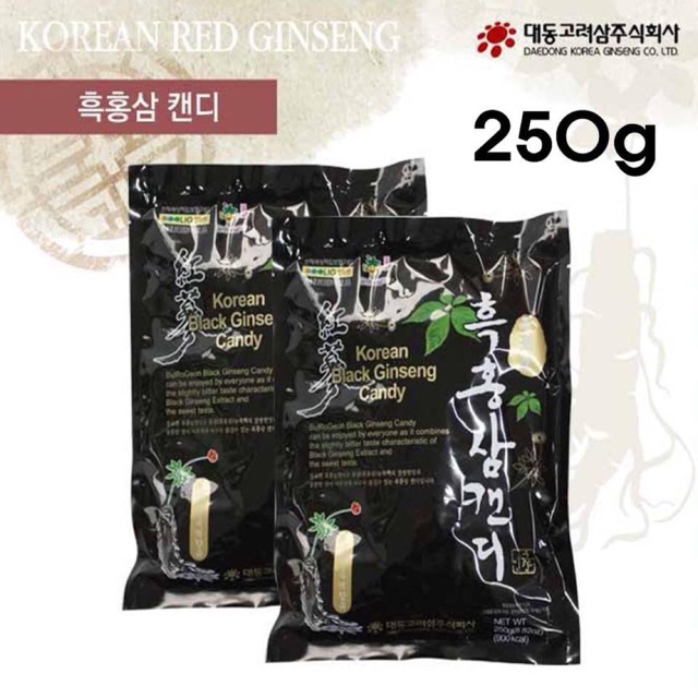 KẸO HẮC SÂM DEADONG HÀN QUỐC 250g