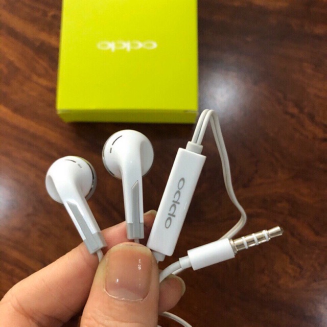 Tai nghe Oppo zin chính hãng ( tặng 5 dây cuốn tai nghe chống đứt )