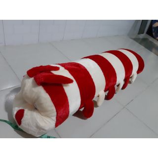 Gối Ôm Nhồi Bông Con Sâu Đỏ 1m