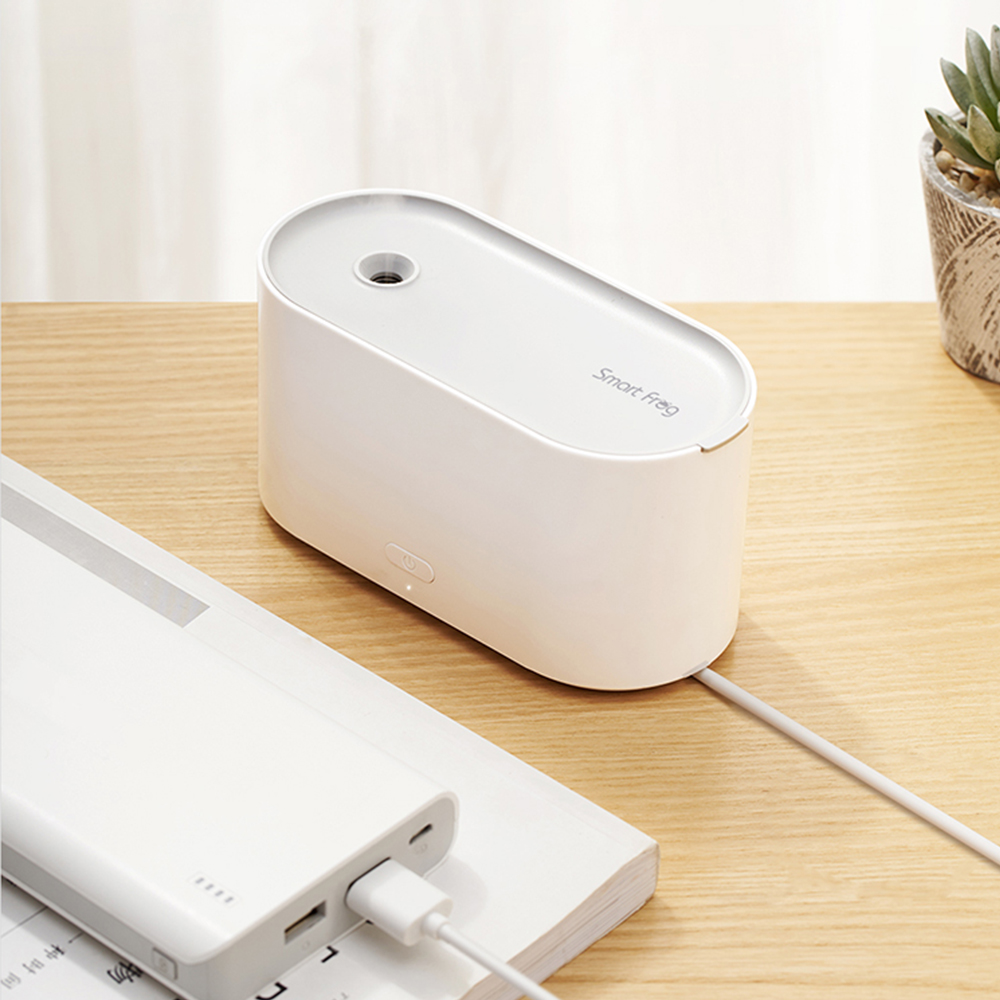 Uareliffe Độ ẩm không khí Nước Cube 200ml USB Có thể sạc lại Chế độ phun kép Tắt tiếng thiết bị độ ẩm Máy tạo sương mù Làm ẩm ô tô Máy làm ẩm văn phòng tại nhà