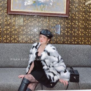 Áo lông chồn qccc